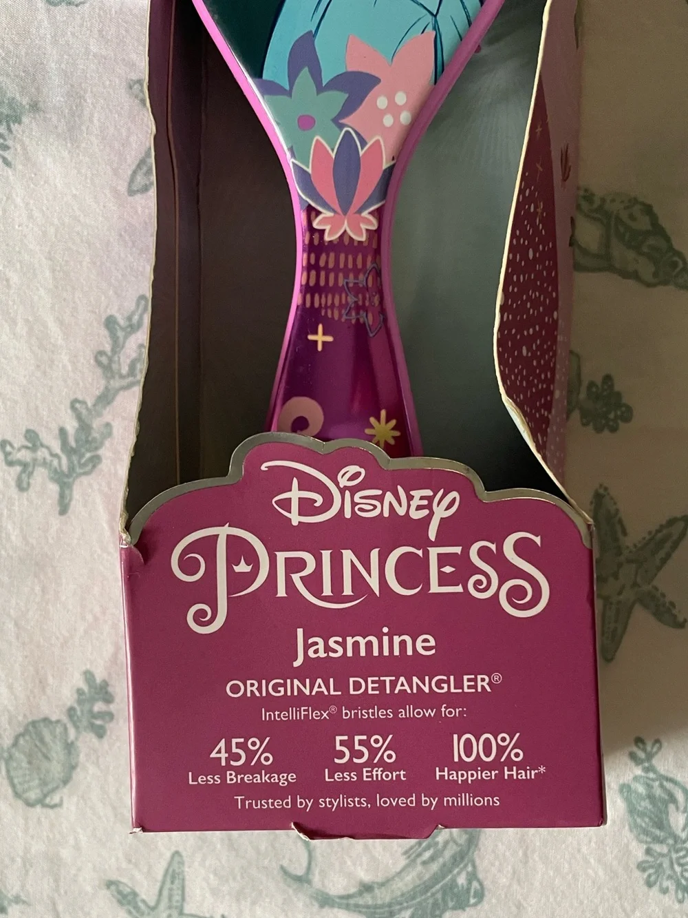 Wet Brush Princess Jasmine limited edition detangling brush - NEW IN BOX